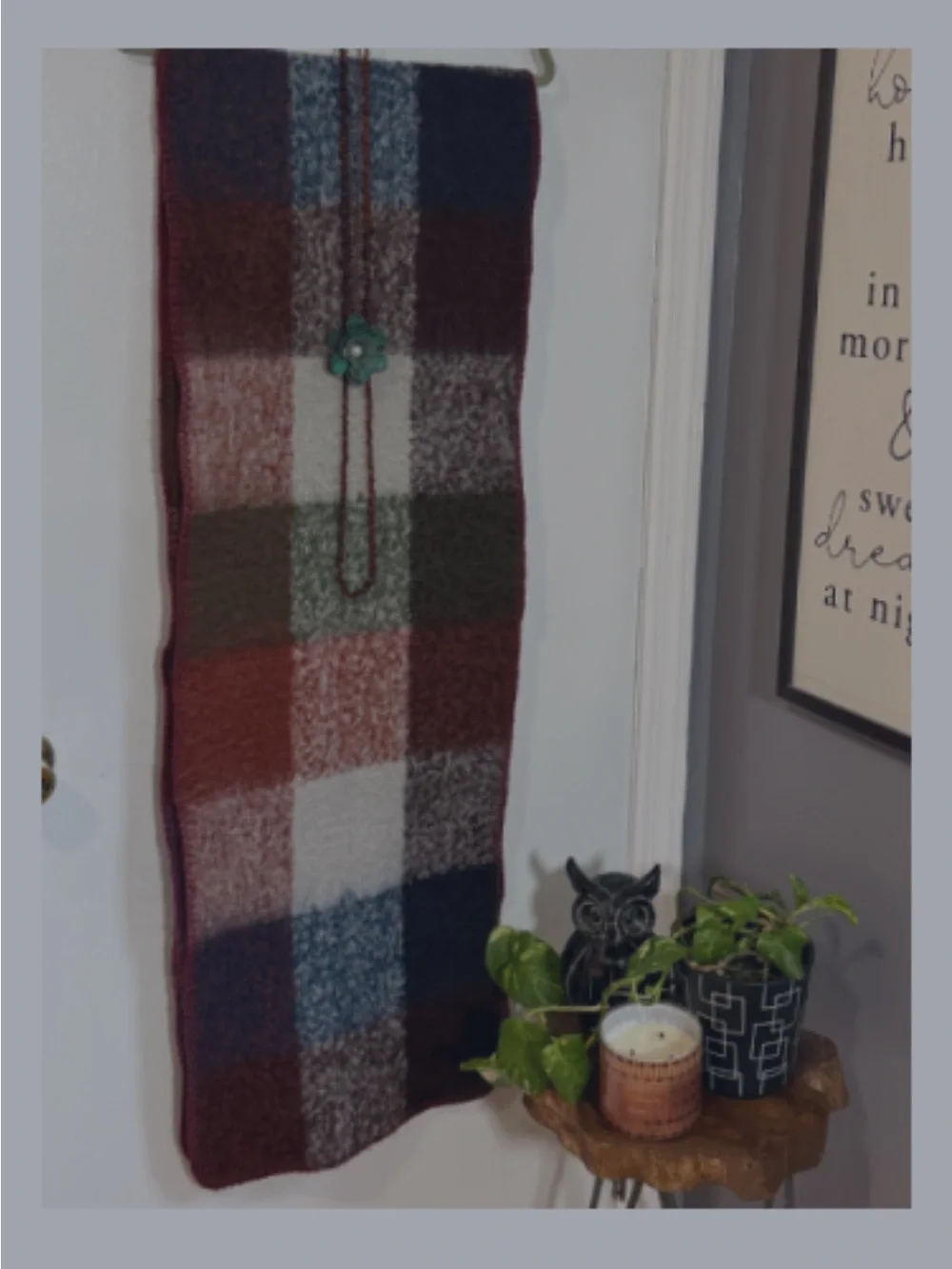 Torrid Multicolor Plaid Scarf Extra Long 91” Soft & Cozy